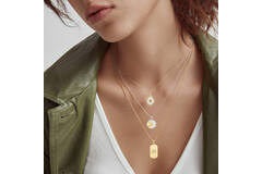  Pop Charms - Zilver / 14kt GP - Zirkonia